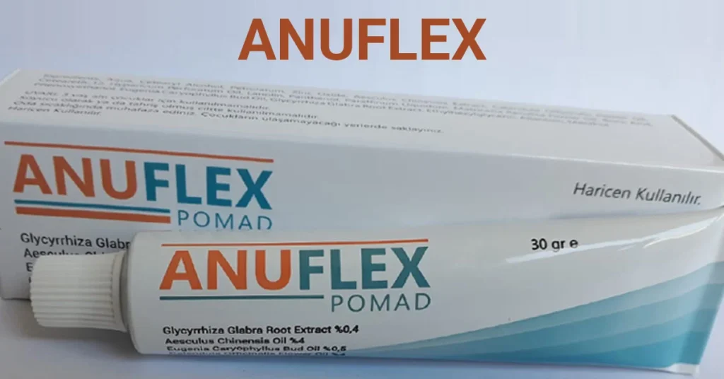 Anuflex Pomad, anal fissür ve basur ağrılarının azaltılmasına yönelik etkili bir kremdir.