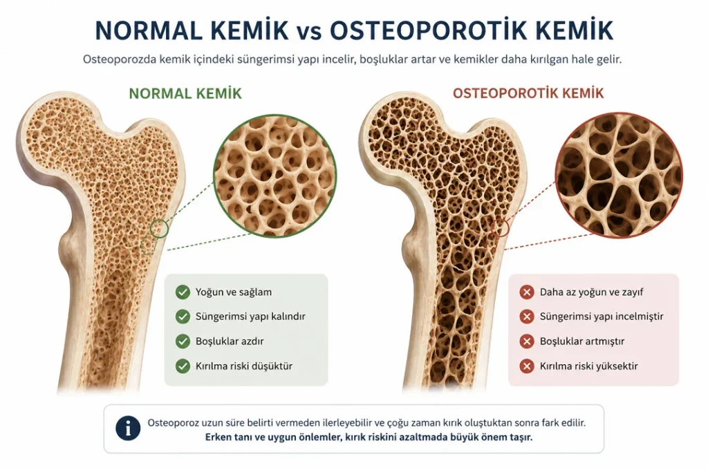 Kemik erimesi ya da diğer adıyla osteoporoz tüm insanlığı ilgilediren bir hastalıktır.